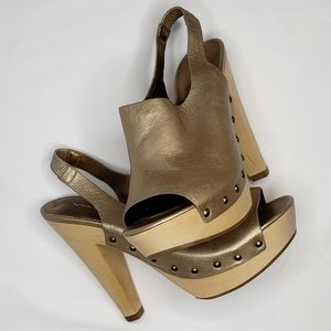 Via Spiga V-Astro Platform Slingback Sandals
